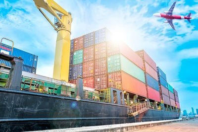 Transport de fret multimodal de marchandises d'exportations de Chine au mondial
